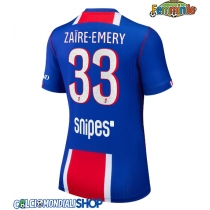 Maglie da calcio Paris Saint-Germain Warren Zaire-Emery #33 Prima Maglia Femminile 2026-27 Manica Corta